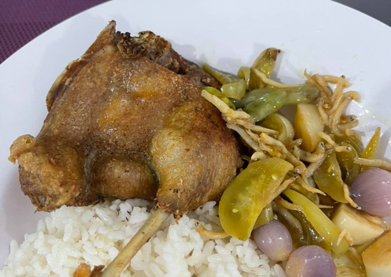 Nasi bebek madura