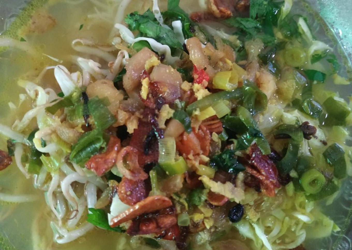 Soto Ayam (bening)