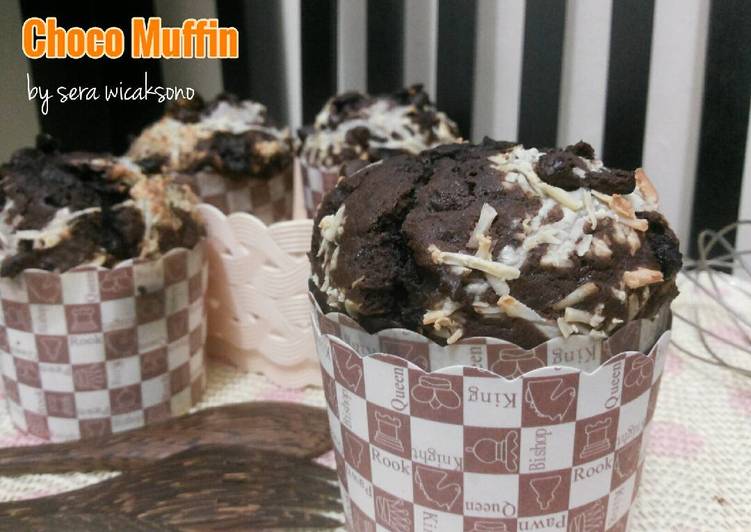 Resep Chocolate Muffin Anti Gagal