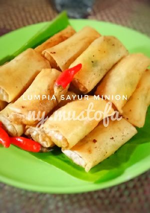 Foto resep Lumpia Sayur Minion (lumpia mini)
