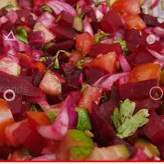 A picture of Beetroot salad.