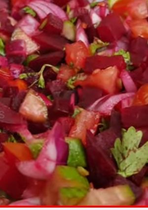 A picture of Beetroot salad.