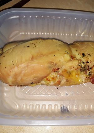 Una foto de Pechuga rellena