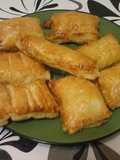 Folhados Salgados de Chourição, Mortadela e Queijo