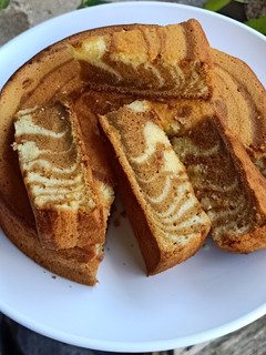 Foto resep 44. Zebra Cake Putih Telur