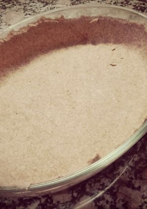 Una foto de Masa de tarta de harina integral