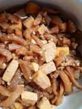 Tumis Caipo Manis dengan Tahu