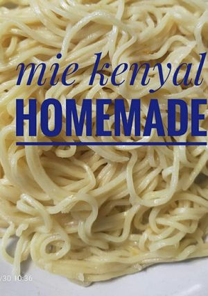Foto resep Mie kenyal homemade