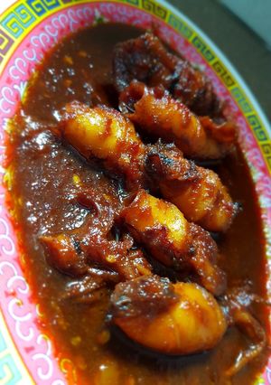 Foto resep Semur Cumi Pedas