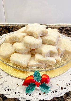 Una foto de Mantecados hojaldrados con manteca