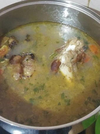 Langkah Gampang Menyiapkan Resep Sop kaki sapi yang Bisa Manjain Lidah