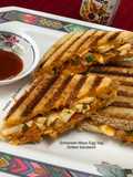 Schezwan Mayo Egg Veg Grilled Sandwich
