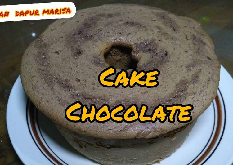 Resep Cake Chocolate/bolu coklat/bolu jadul