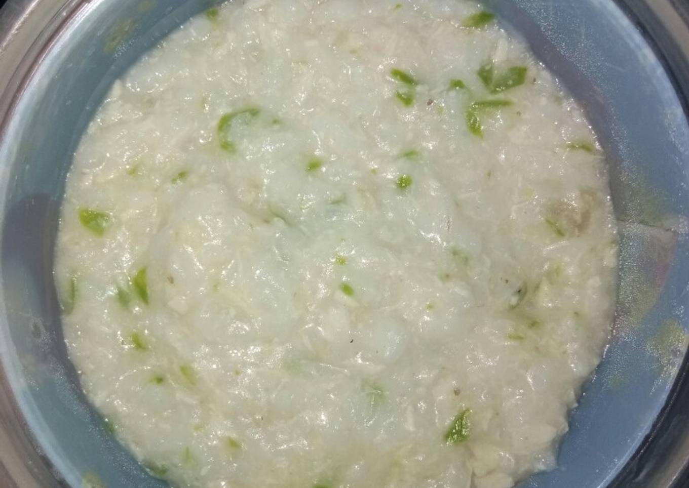 Bubur nasi MPASI Uduk