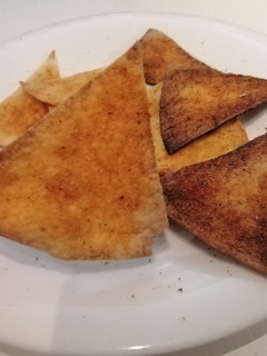 Una foto de Doritos caseros