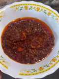 Sambal bajak pakai kecap manis