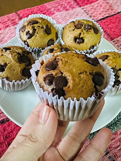 Una foto de Muffin con Chispas de Chocolate