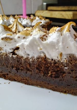 Una foto de Torta brownie