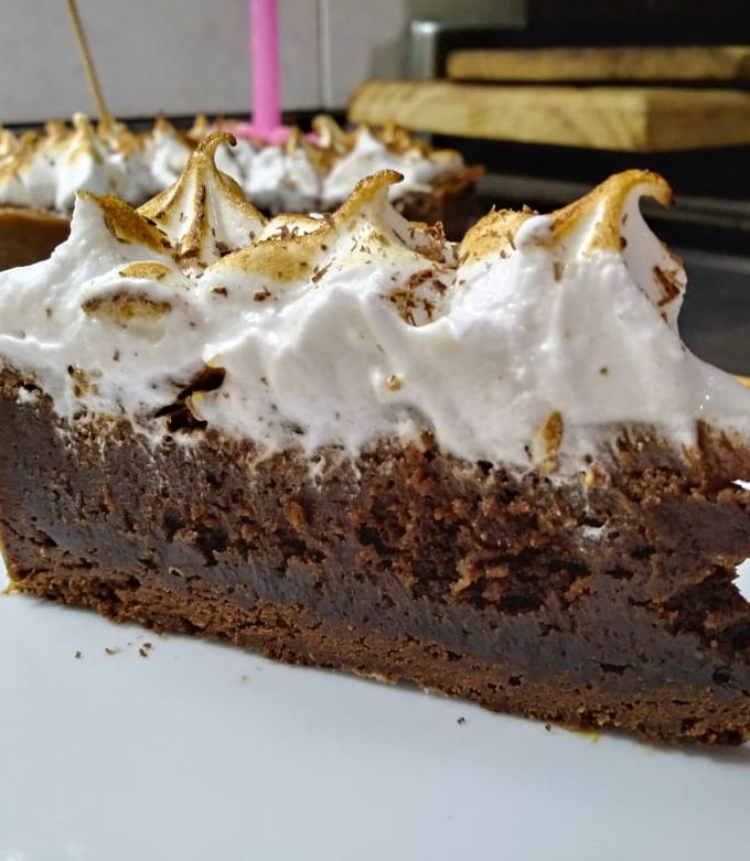 Una foto de Torta brownie