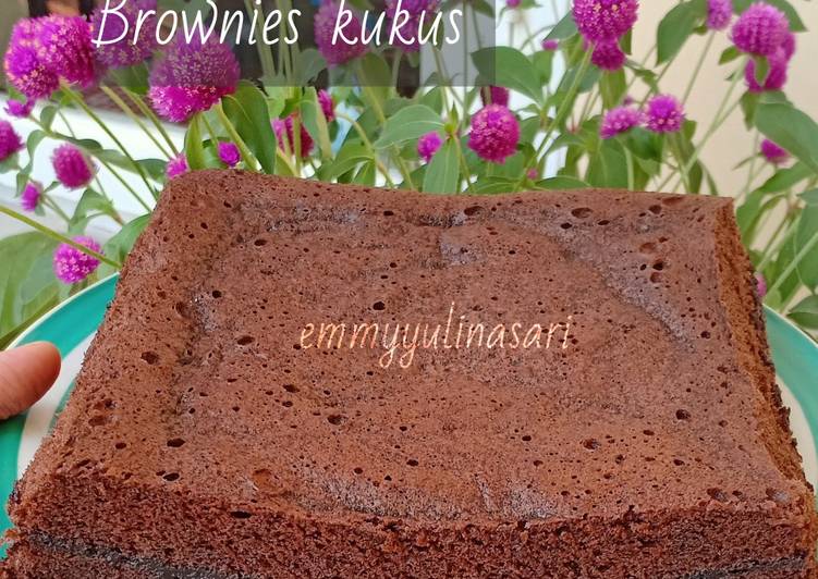 Brownies kukus ala-ala merk terkenal