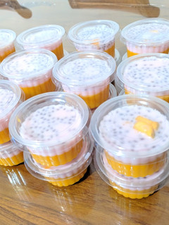Foto resep Puding mangga lapis