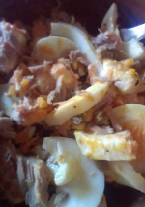 Una foto de Ensaladita veloz y power