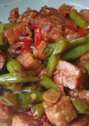 Foto resep Oseng tempe buncis kecap