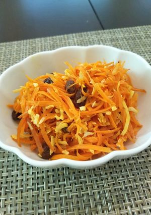 A picture of Carrot Coconut Salad.
