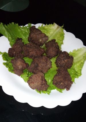 A picture of Meat balls.