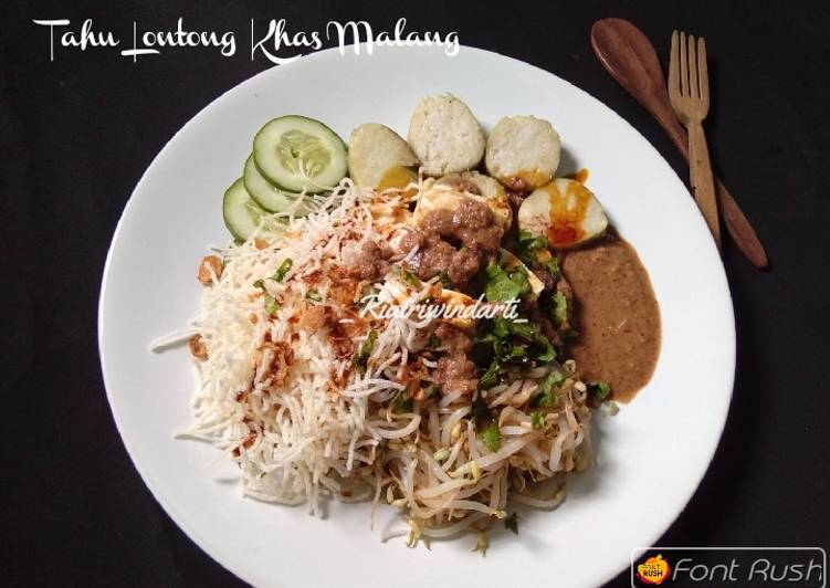 Tahu Lontong Khas Malang