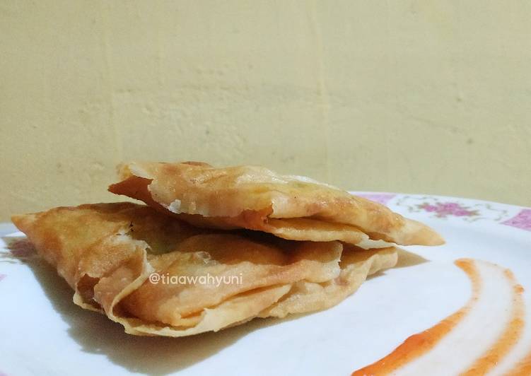 Masakan Populer Martabak Daging Sapi Ayam Mix Nikmat Lezat