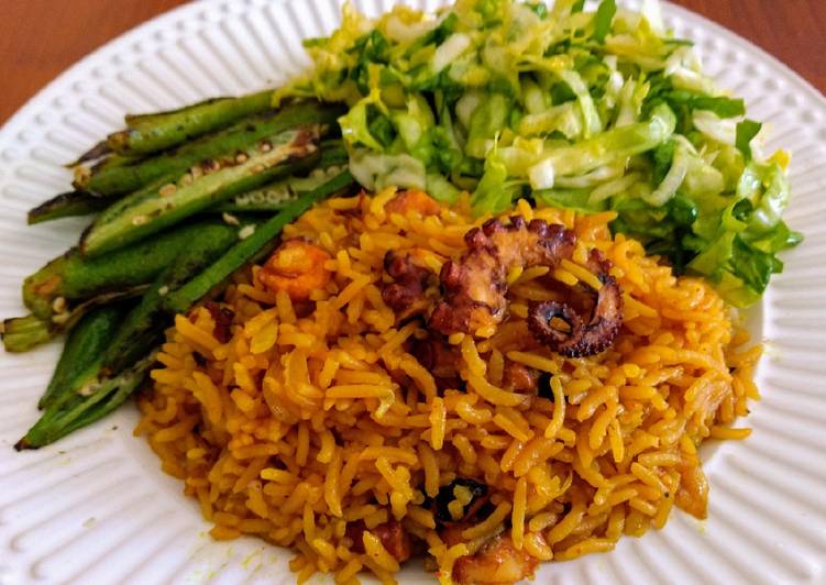 Arroz de polvo com açafrão-da-terra - Tudogosreceitas