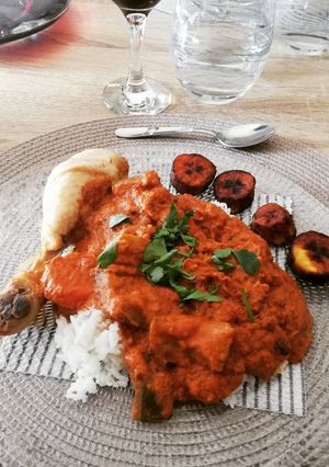 Une photo de Poulet Mafé