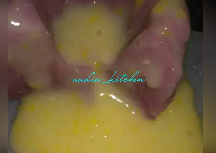 Resep Puding hunkwe dengan vla jagung Anti Gagal