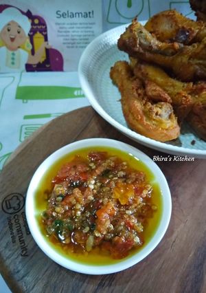 Foto resep Sambal Korek Ala Bebek Goreng H.Slamet