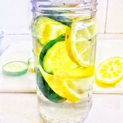 Lemon Cucumber Water A picture of Lemon Cucumber Water.
