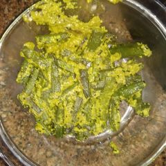 A picture of Lady finger stir fry.