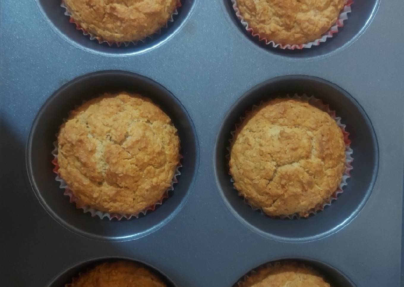 Gluten free banana muffins