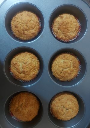 A picture of Gluten free banana muffins.