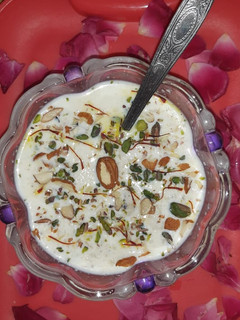 A picture of Makhana kheer.