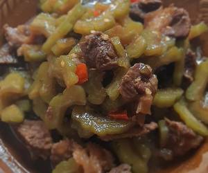 Resep Mudah Tumis pare dan daging Enak dan Sehat