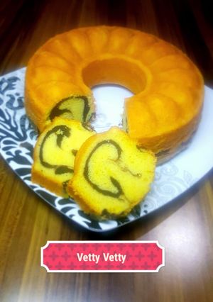 Foto resep Marmer cake jadoel