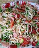 Ensalada de tallarines