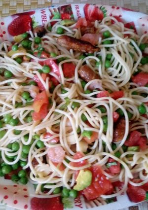 Una foto de Ensalada de tallarines