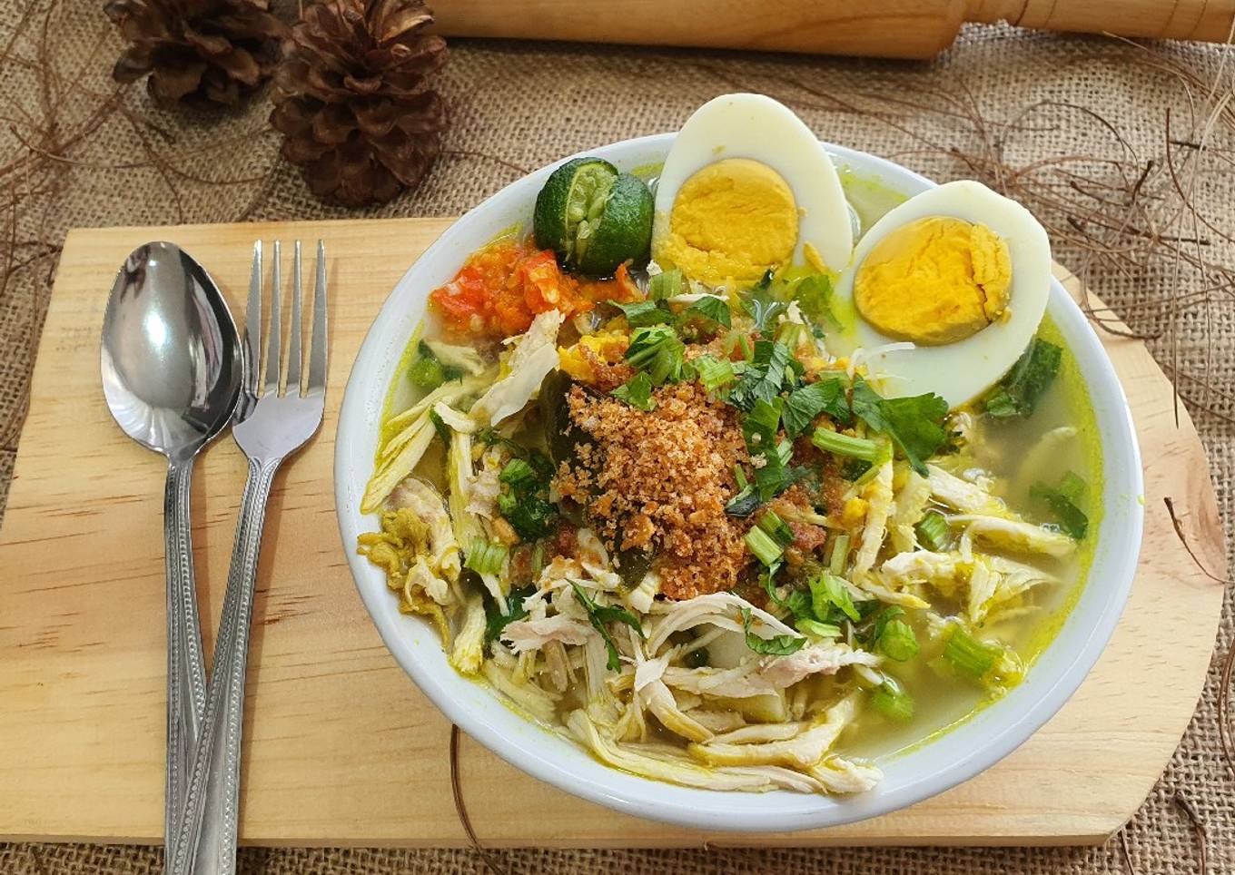 Resep Soto Lamongan yang Bikin Ngiler