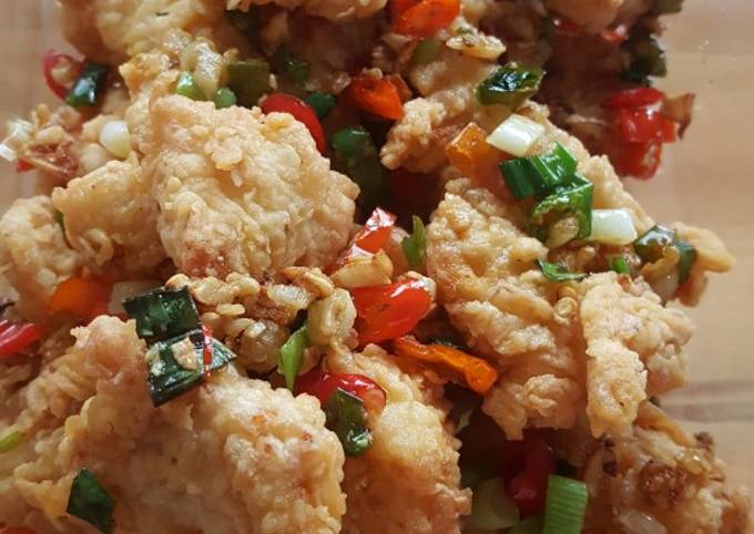 Resep Ikan Dori Goreng Tepung Topping Cabe Garam Oleh Anggun Dyah 