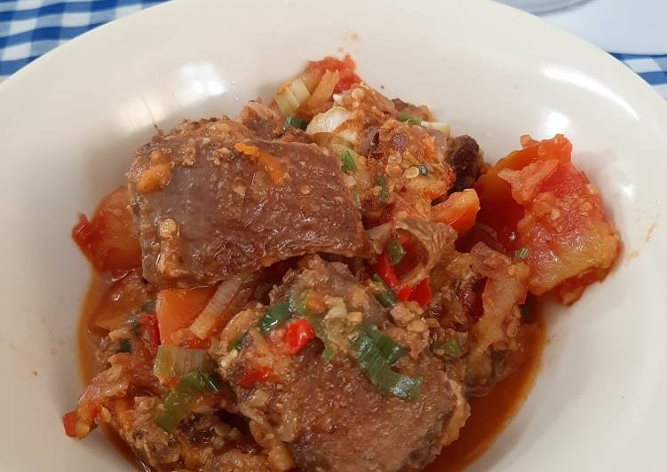 Resep Ikan Pari Sambel Pedas Lezat