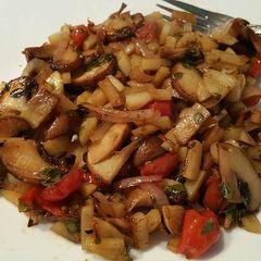 Breakfast hash A picture of Breakfast hash.
