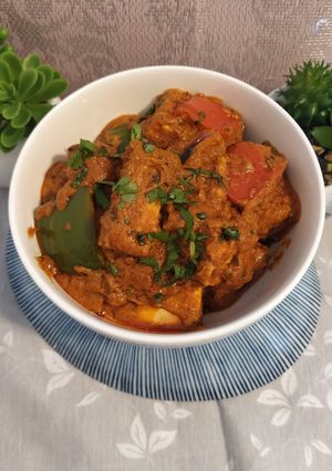 A picture of Paneer Tikka Masala Restaurant Style.