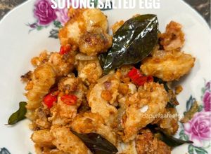 Gambar Sotong Salted Egg